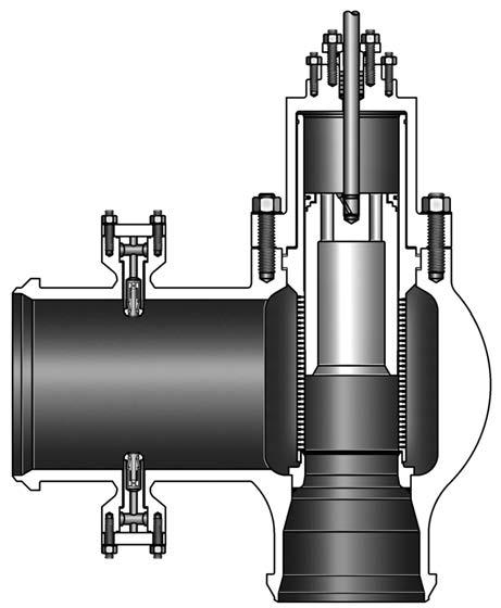 W8494-1 Figure 7-10. Detail of AF Spray Nozzle. W8493-1 Figure 7-9. The TBX utilizes an external spraywater manifold with multiple nozzles for moderate to large volume applications.