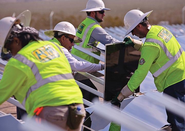 A Solar-Driven Economy 1 out of every 83 new jobs created in the U.S. since Census 2014 was created by the solar industry Solar industry added workers at a rate nearly 12 times fasterthan the overall economy and accounting for 1.