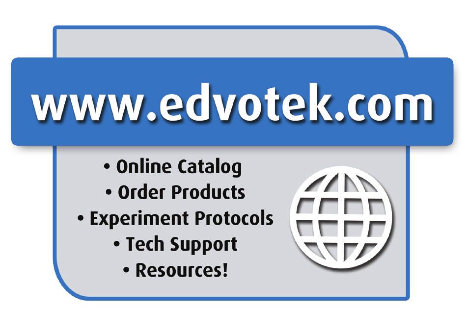 EDVO-Kit 334 VNTR Human DNA Typing Using PCR APPENDICES Appendices A B C EDVOTEK Troubleshooting Guide Preparation and Handling of PCR Samples With Wax Bulk