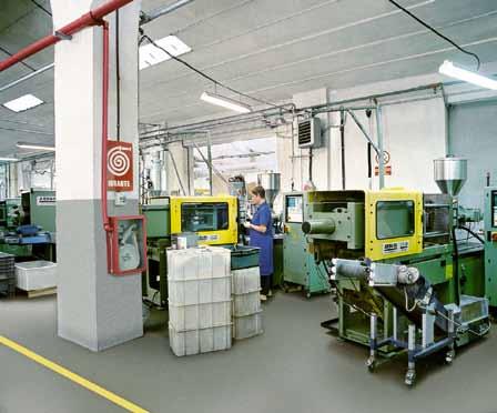 PRODUCTION We are fully equipped to mould a wide range