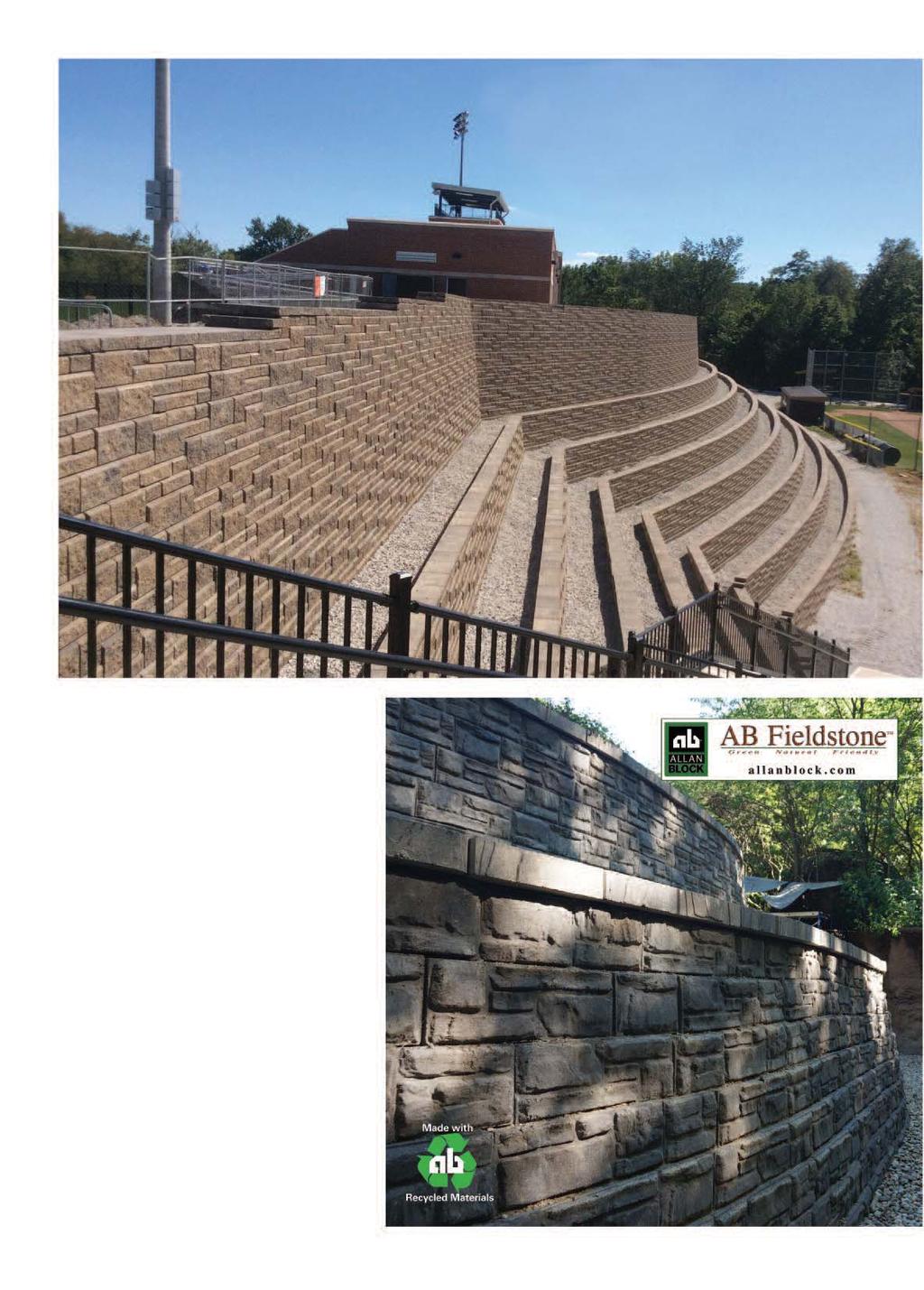 About Us Allan Block is a leading provider of patented retaining wall systems for largescale commercial, industrial, roadway and residential projects.