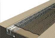 Install the layer of geogrid by placing the cut edge to the back of the raised front lip and roll the layer out to the back of the excavation area.
