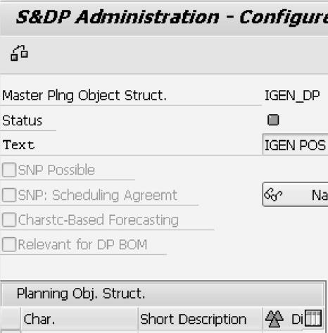 Basic Customization in SAP APO-DP 4.