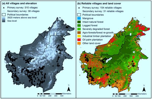 We found that 65 percent of the villagers interviewed throughout Borneo were against large scale clearing of forest because of the negative impacts it generates on their community, for their income,