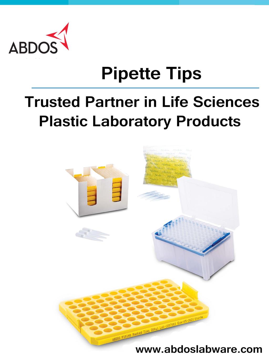 -<1 ABD0S ' Pipette Tips Trusted Partner in Life