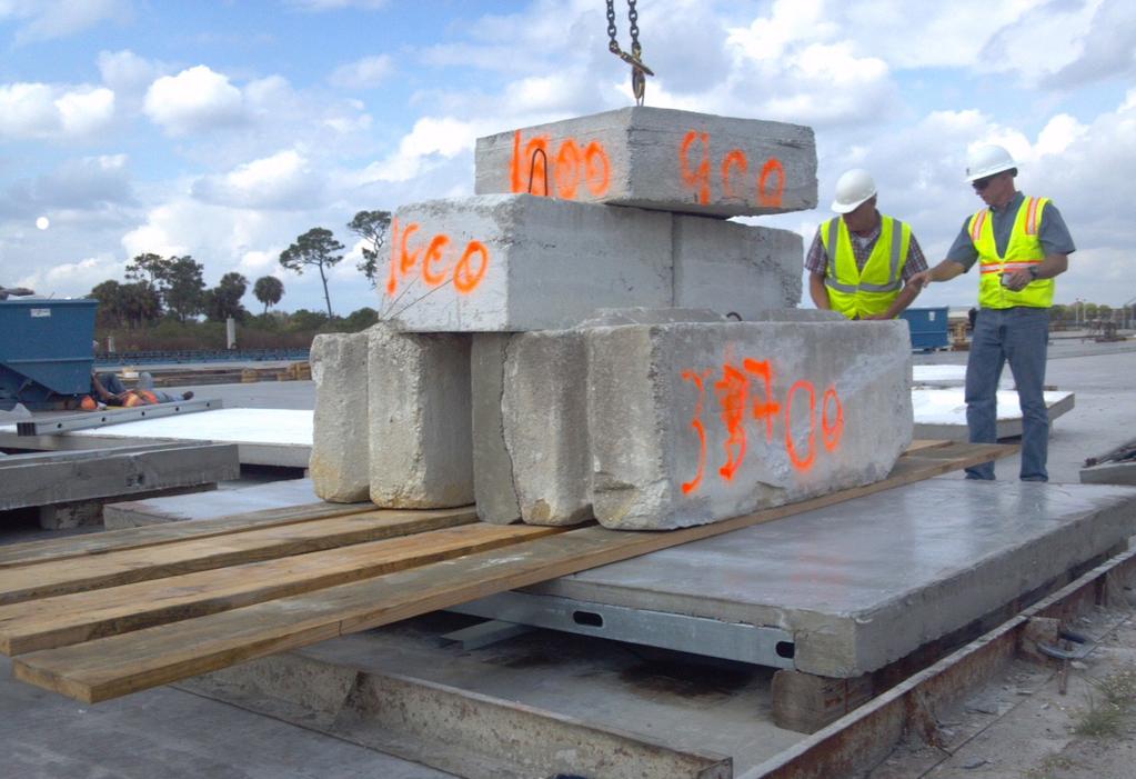 TELLUs Load Test Testing Facility: Royal Concrete Concepts Okeechobee, Florida Assembly Specifications Frame Assembly = 2 x 3 5/8 16 GA 33KSI Galvanized C Stud Stud Spacing = 16 O/C Rivet