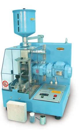 A111N Abrasion machine - Matest Made AGGREGATE ABRASION VALUE (AAV) DETERMINATION STANDARDS: EN 1097-8 / Comparable to BS 812-113 The test gives a measure of the resistance of aggregates to surface