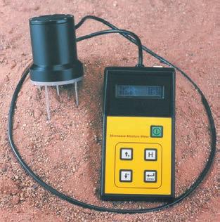 A021-10 Moisture, digital microwave portable meter For accurate, fast and easy determination of moisture content in sand, fine and coarse aggregates up to 25 mm diameter.