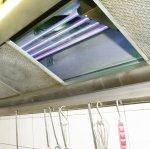 Exhaust Hood Air Purification UV lamps look very similar to a standard fluorescent tube but are made of quartz.