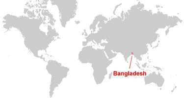 Bangladesh - Location & Climate The country is bordered on the west, north, and east by a 4,095-km land frontier with India and,