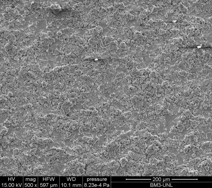 84 5.5 SEM Micrographs of WEDM Surface Scanning Electron Microscopy (SEM) views of the WEDMed surfaces were taken in order to compare the effect of different wire types on machining of various work