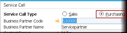 Extended Service Module (1/2) Support vendors in Service Module for: Service Calls Service Contracts Customer Equipment Cards New tab for Business Partner data in Service Call to capture most