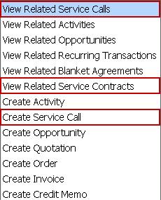 Extended Service Module (2/2) New fields added to Business Partner Master Data (Vendor/Supplier) > You can also button: View Related Service Calls View Related Service Contracts Create Service Call