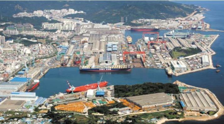 Vessels Built at Premium Korean Shipyards Total VLGC newbuilding deliveries by shipyard 2006-2017 Comments 14% The Korean yards Hyundai HI ( HHI ) and Daewoo SME ( DSME ) are two of the world's