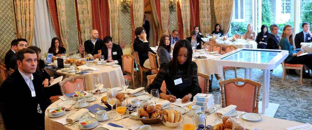 Club e-luxe Breakfast Seminar, Paris The Club e-luxe Breakfast Seminar held every January at the Ritz Hotel Paris is a half-day stimulating experience on relevant themes that provide solutions to
