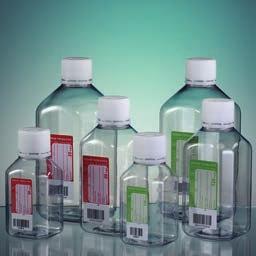 pet octagonal bottles 250 ml to > 1000 ml Sampling w Polyethylene terephthalate bottles 5667-3 19458 w Unbreakable w Transparent as glass w Molded graduations w Label for traceability w