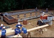 FASTENING MUDSILLS WITH METAL STRAPS the foundation walls with concrete block or with insulated concrete forms.