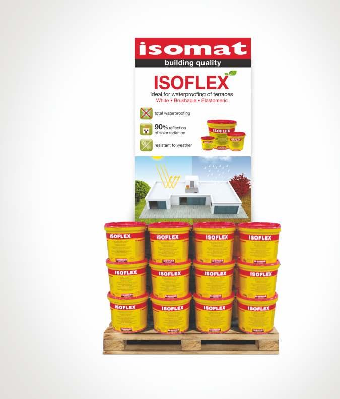The retail strategy ISOMAT's presence inside the shops of its retail partners is strong and diversified.