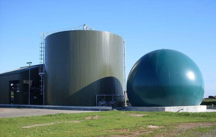 ANAEROBIC DIGESTION A bioreactor process in which anaerobic microorganisms consume biodegradable organic solids to produce methane and carbon dioxide in oxygen free