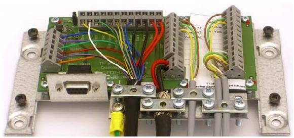 An example of connecting the connection box with cables is shown on the figure below (Fig. 13).