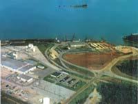 7 of 8 301.4 Miles Decatur/Morgan County Port Authority-A Decatur, AL - Phone: (256) 355-7558 Facilities: Concrete dock, mooring dolphins, warehouse, pipeline, and storage tank.