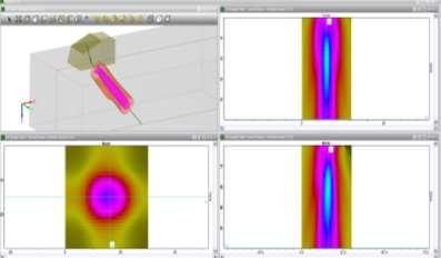 Inspection Planning CIVA Simulation Key Features 3D imaging of beam profile