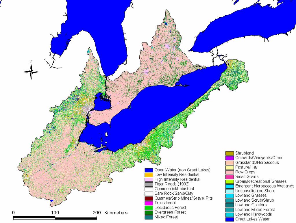 The Lake Erie Watershed: Sources of Phosphorus Loading Phosphorus