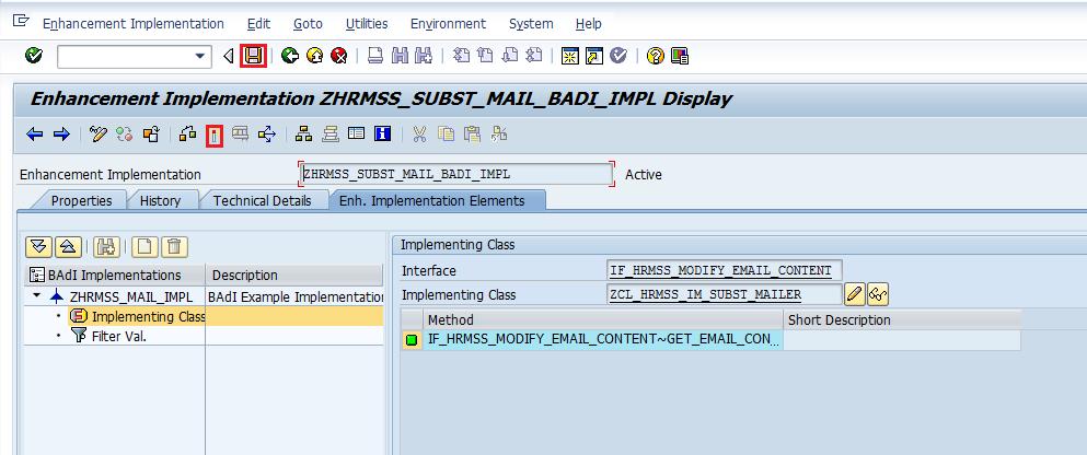 Change E-Mail Content in Substitution Save