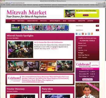 Overview Your First Source For Ideas And Inspiration One Stop Shopping For All Your Bar Bat Mitzvah Needs Your Connection to Bar Bat Mitzvah Families Mitzvah Market is the first, largest and most