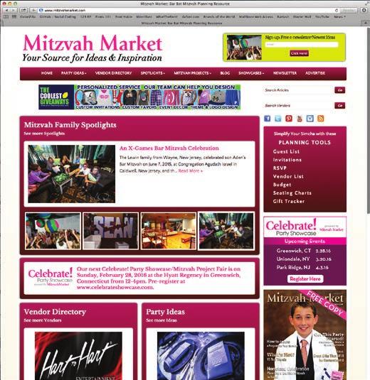 website One Stop Shopping For All Your Bar Bat Mitzvah Needs Planning for your child s Bar or Bat Mitzvah can be very stressful. Mitzvah Market.