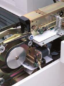 Insertion The materials used in mail processing can vary and are not always identical in size, shape and weight.
