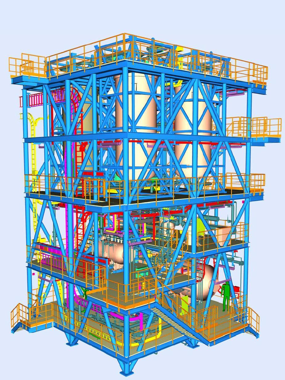 Shell FLNG Prelude MPPE for produced water treatment Capacity 140 m3/h Compact Located in dead space