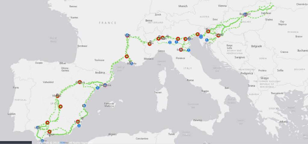 2. Characteristics of the Mediterranean Corridor 2.