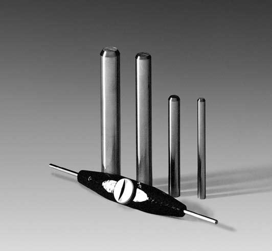 High-Precision Gauge Pins DIN 2269 240. 240. Alloy Tool Steel, hardened and tempered.