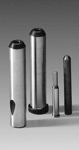 Stepped Quill Punches Conical Head Head Type Quill Bush and Thrust Pin 232. 233. Ball Lock Type Quill Bush and Thrust Pin VDI 3374 234. 232. 233. Shape A 234. Shape B 233.
