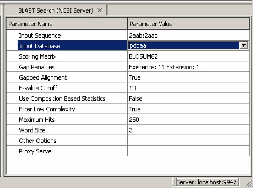 Fig. 1: Protocol for running an NCBI Blast Search in Discovery Studio. Fig. 2: Results in Map View format from an NCBI BLAST Search experiment.