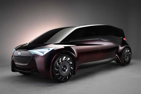 Commercial launch in 2018 Toyota fuel cell concept vehicle Fine-Comfort Ride with targeted >1000 km range Toyota targets 1,000 km range for the Fine- Comfort Ride, 50% longer than