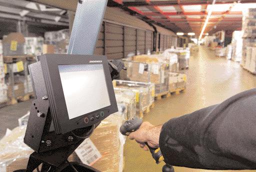 The direct line without a line. Data recording and transmission in real time. Do you sometimes get annoyed about too much paper or wrongly positioned pallets? Too many order picking errors?