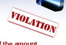 FINES & PENALTIES for NON-COMPLIANCE Initial Violation: $100 per instance, per employee Subsequent violation $200 per instance per