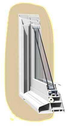 Series 700 Single Hung Windows For New Construction Removable bottom sash 1 3 8" Nail-fin setback for brick veneer construction and select stucco applications Sweep lock helps provide a weather-tight
