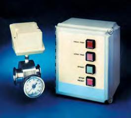 Accessories: Pressure gauges Portable bases Tachometers Remote controls Unit assemblies Sanitary Pressure Sensor and Control Prevents run-dry and over pressure situations Available in 1-1/2" to 4"