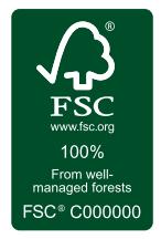 FSC COC Certificate Number FSC Product label Affix on end-products to show the FSC status It contains the FSC status, 100%, MIX, or