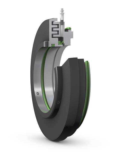 SKF Taconite Seals One global design for split housings for extremely contaminated and wet applications Features
