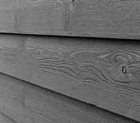 THOR Torrefied Wood cladding can be supplied with a semi-transparent stain or a solid colour stain.