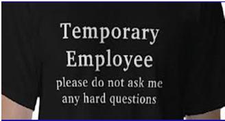 Temporary Staffing Agency & Must treat temporary employees like any other employee in terms of training and safety and health protection : Recommended Practices Assign a Mentor to temp workers