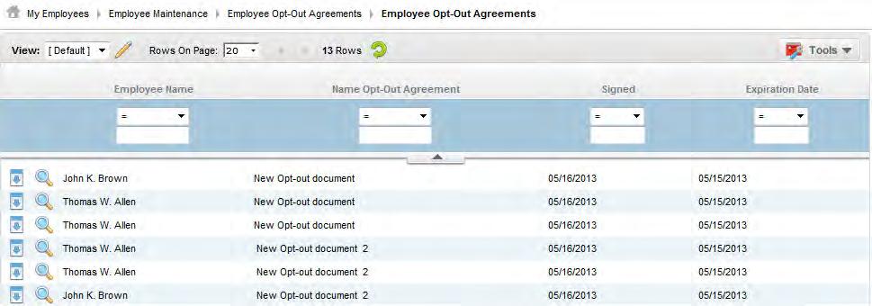 Managers will have the ability to create a Company Opt-Out Agreement under Company Settings > Time & Labor Setup > Company Opt-Out Agreement.