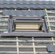 Replacing a roof The flexibility of the tiles allows imperfections, on existing roof lines in renovation works the flexibility of the tiles allows imperfections on existing rooflines to be diminished.