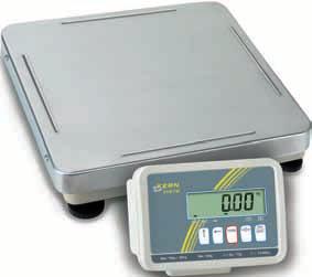 Floor scales BVBP 600K200M Weighing range: Read-out: 600 kg 200 g