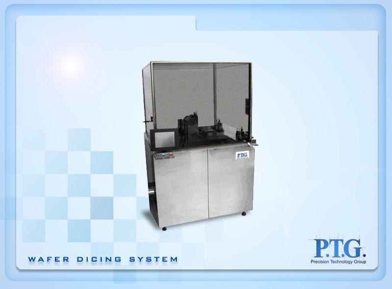 Wafer Dicing System PTG s basic system incorporates a Linear Planar Stepper, Laser Head and Control System.