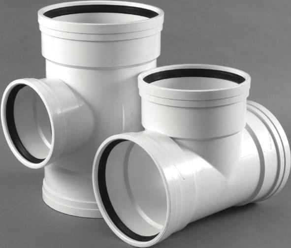 Trench Tough Plus TM MOLDED PVC FITTINGS Trench Tough Plus TM SDR35 GASKETED SEWER FITTINGS Ideal for use in wastewater, stormwater and industrial waste applications.